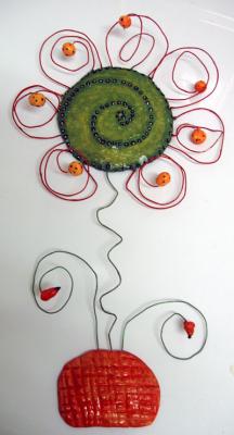 Mixed Media Wall Hanging