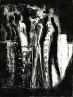 Monotype, 1997-09-14, Untitled III A, 16 x 12 in.