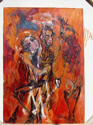 Lidya Tchakerian, Contemporary Art, Action Painting, Abstract Expressionist, New Expressionist, Neo Expressionist